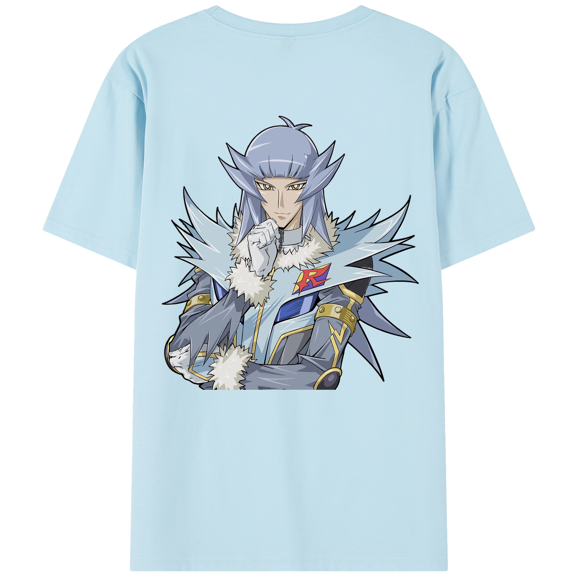 （画像用） 遊☆戯☆王 Yu-Gi-Oh! 綿100％半袖Tシャツ（背面プリント）
